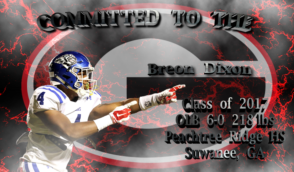Breon Dixon (Photo courtesy of Breon Dixon - Twitter) (edit by Bob Miller)