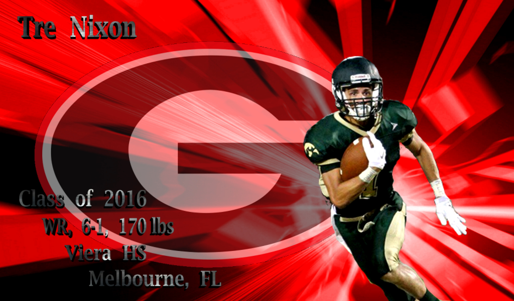 Tre Nixon - 2016 wide receiver - (edit by Bob Miller)