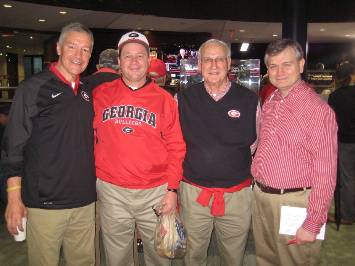 Greg Morris, Kim Wiggins, H.R. Shepherd and Dennis Montgomery (Photo by Vance Leavy)