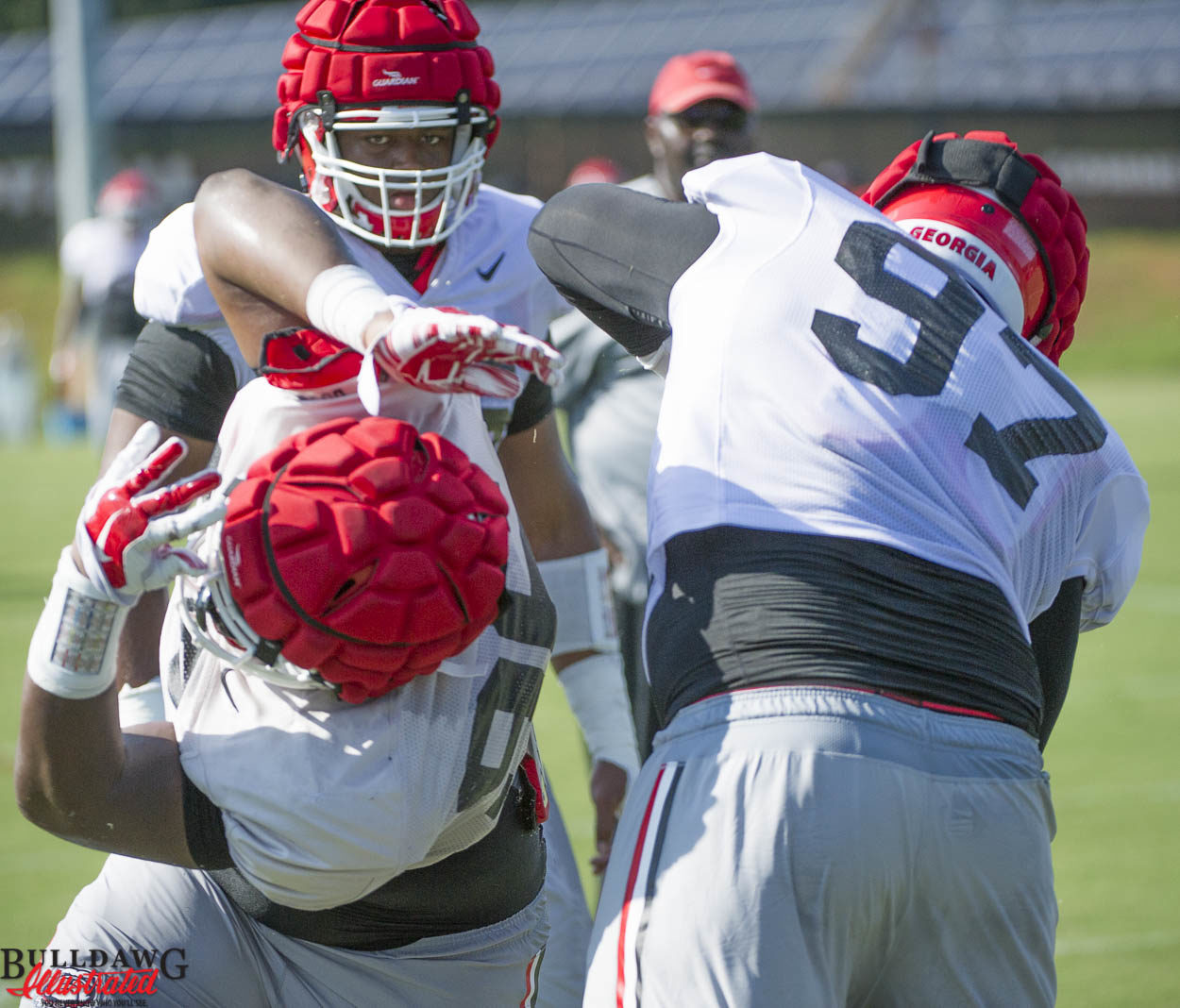 Big John Atkins battles