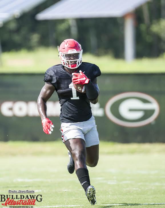 Sony Michel still in a black (no-contact) jeresy