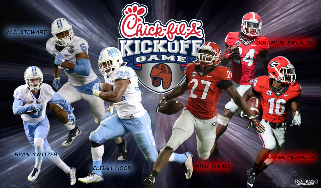 2016 Chick-fil-A Kickoff Game - UNCvsUGA edit by Bob miller