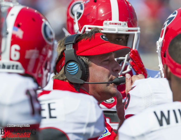 Coach Kirby Smart