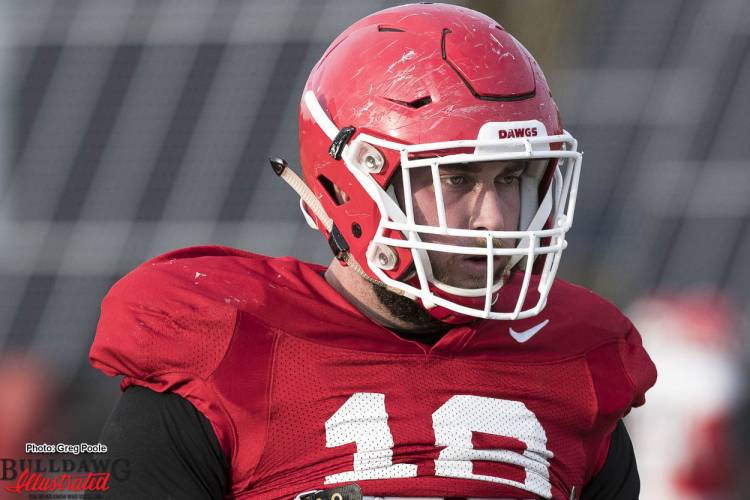 Issac Nauta (18) in practice on Tuesday.