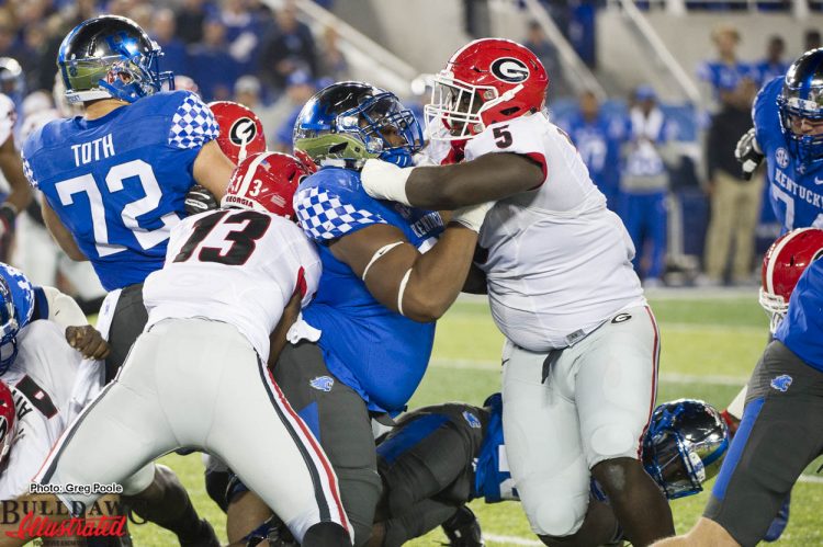 Jonathan Ledbetter (13) and Julian Rochester (5)