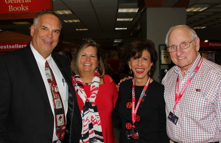 Scott & Marianne Woerner with Barbara & Vince Dooley