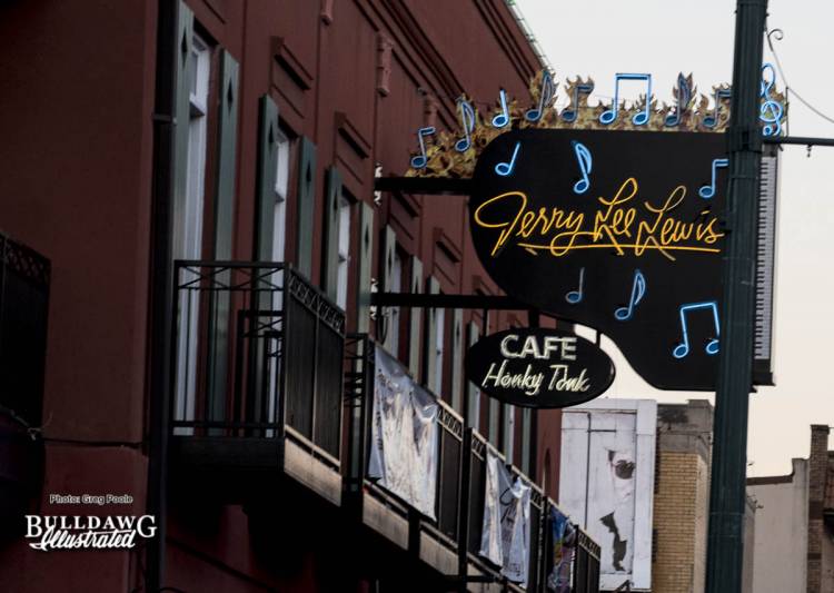 Jerry Lee Lewis Cafe on Beale Street.
