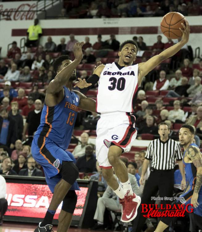 J.J. Frazier lays it in