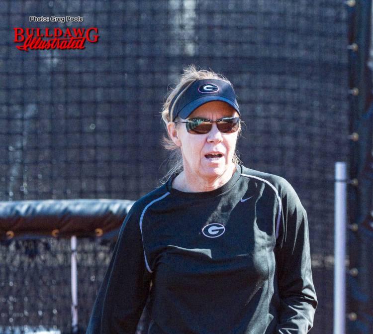 Head coach Lu Harris-Champer
