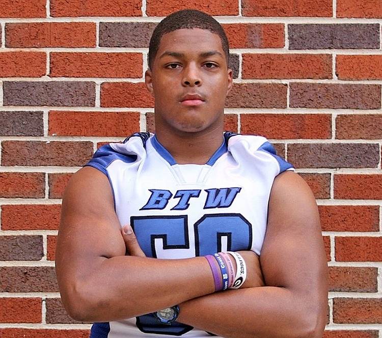 Rashad 'Bubba' Cheney ,Jr. - Class of 2019 DL - (photo from Rashad Cheney - Twitter)