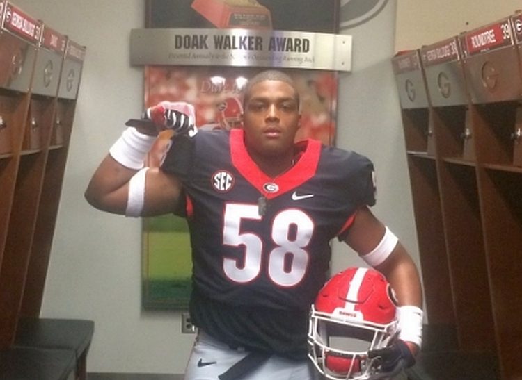 Rashad Cheney, Jr. - Class of 2019 defensive lineman (photo from Rashad Cheney - Twitter)
