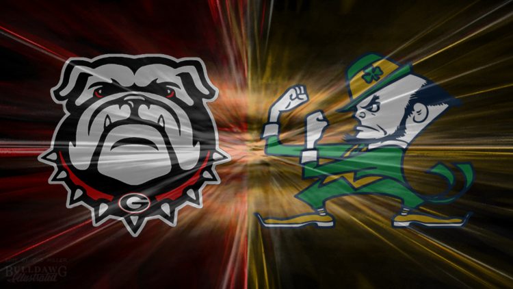 Georgia vs Notre Dame edit by Bob Miller 03022017