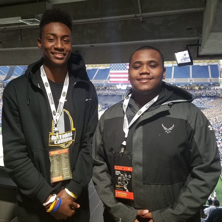 Tommy Bush (left) and Darrell Hixon (right) (photo from Tommy Bush - Twitter)