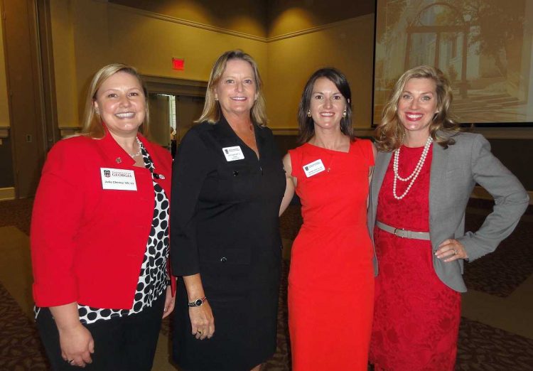 Julie Cheney, Ruth Bartlett, Lauren Cook and Meredith Johnson