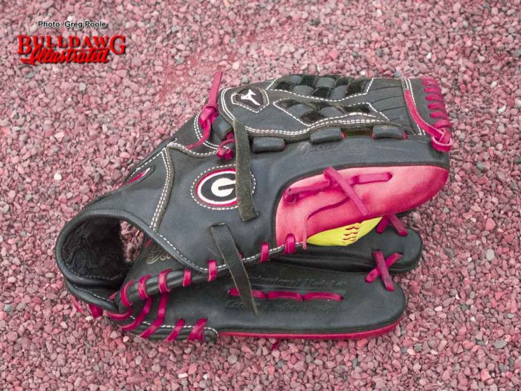 UGA Softball glove