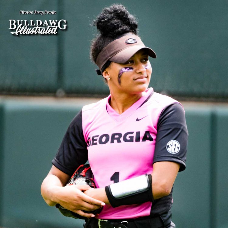 Cortni Emanuel – Georgia vs. South Carolina – April 29, 2017