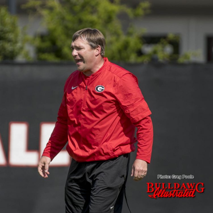Kirby Smart April 13, 2017