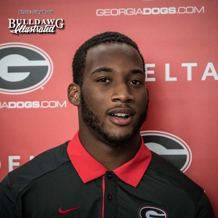 Natrez Patrick speaks with the media post-practice – August 3, 2017