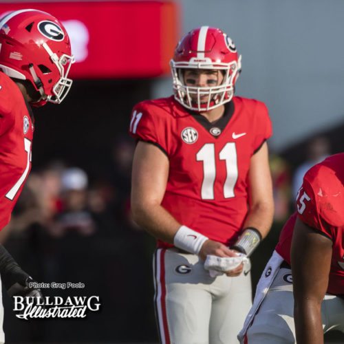 Jake Fromm (11) - Appalachian State vs. UGA - Saturday, Sept. 2, 2017