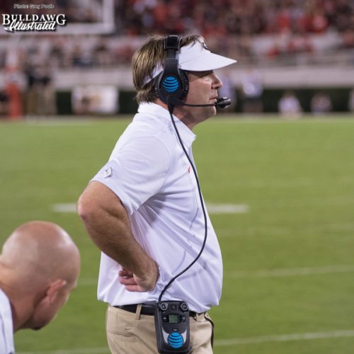 Kirby Smart - UGA vs. Mississippi State - Saturday, Sept. 23, 2017