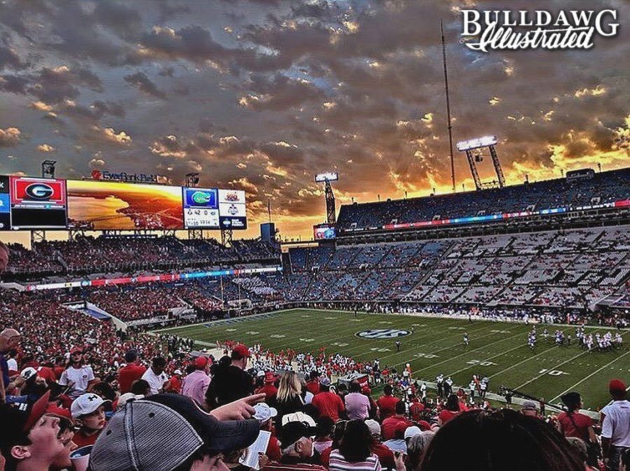 Bulldog fans enjoy a 42-7 romp over the Gators in the 96th-annual Georgia-Florida game, Saturday, Oct. 28, 2017. (Photo: Cheri and Vance Leavy/ Bulldawg Illustrated)