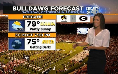CBS46 Atlanta meteorologist Ella Dorsey