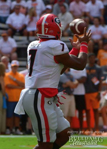 D' Andre Swift  - UGA vs. Tennessee -  Saturday, September 30th, 2017