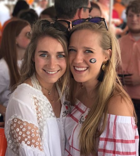Claire Patton and Peyton Haecker 