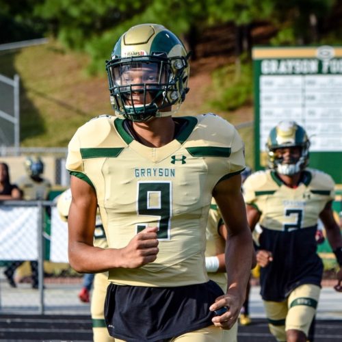 Kenyon Jackson - Class of 2019 WR - (Photo from Kenyon Jackson - Twitter)