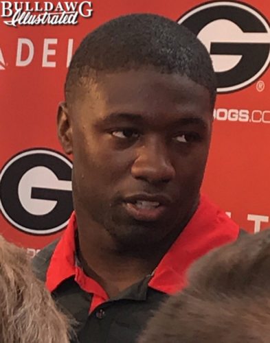 Roquan Smith during a interview on Monday, Oct. 9th, 2017