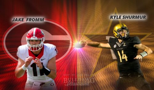 UGA vs Vanderbilt, Jake Fromm vs. Kyle Shurmur 2017 game day live edit by Bob Miller