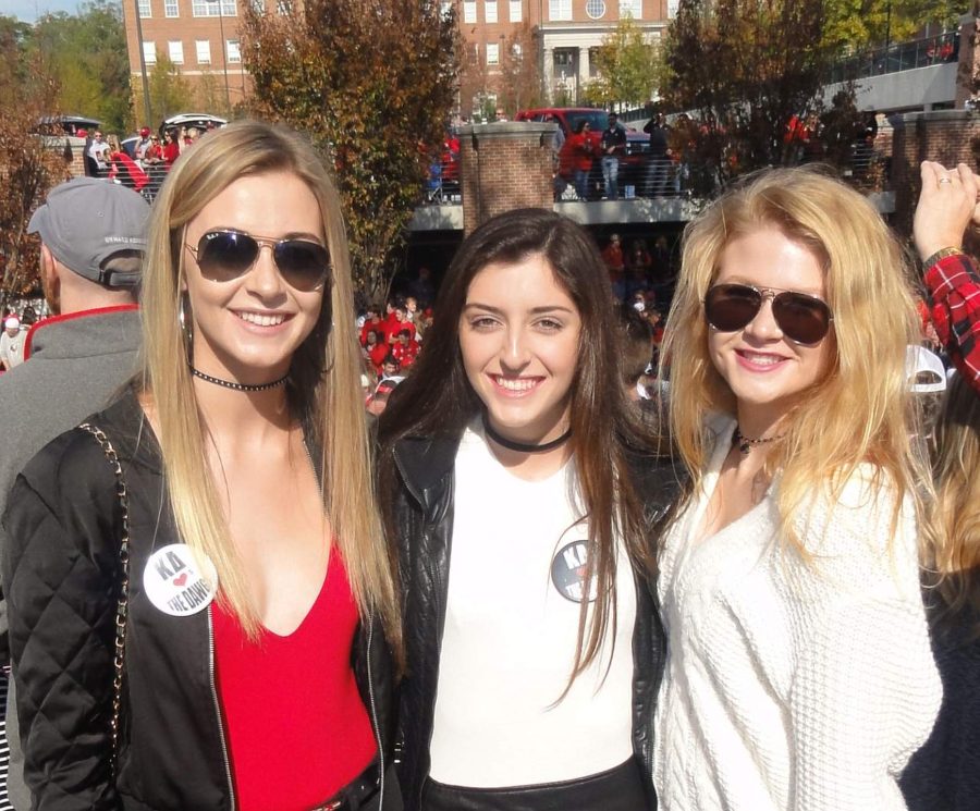 Delaney Free, Kacie Mercado and Paige Wilson
