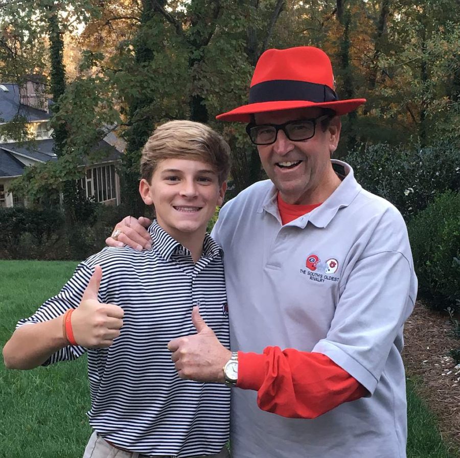 Hamilton Culpepper (left) with Bobby Poss (right)