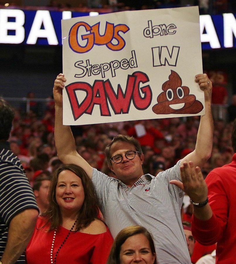 Cheri and Vance Leavy - 2017 SEC Championship - Dawgs 28 Auburn 7 - 12-2-17 - (Photo by Rob Saye)