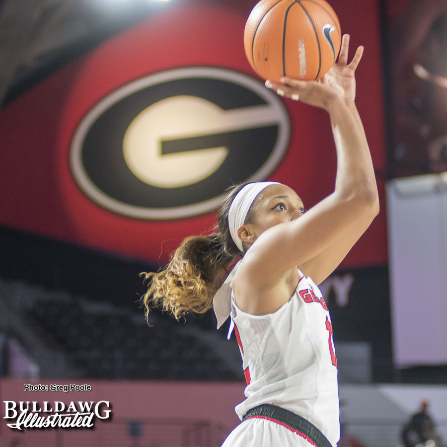 Haley Clark – Georgia vs. Georgia Tech – December 17, 2017