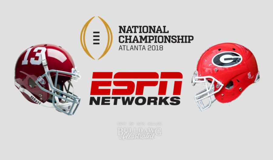 Georgia vs. Alabama CFP Nat'l Championship helmet edit 001 by Bob Miller