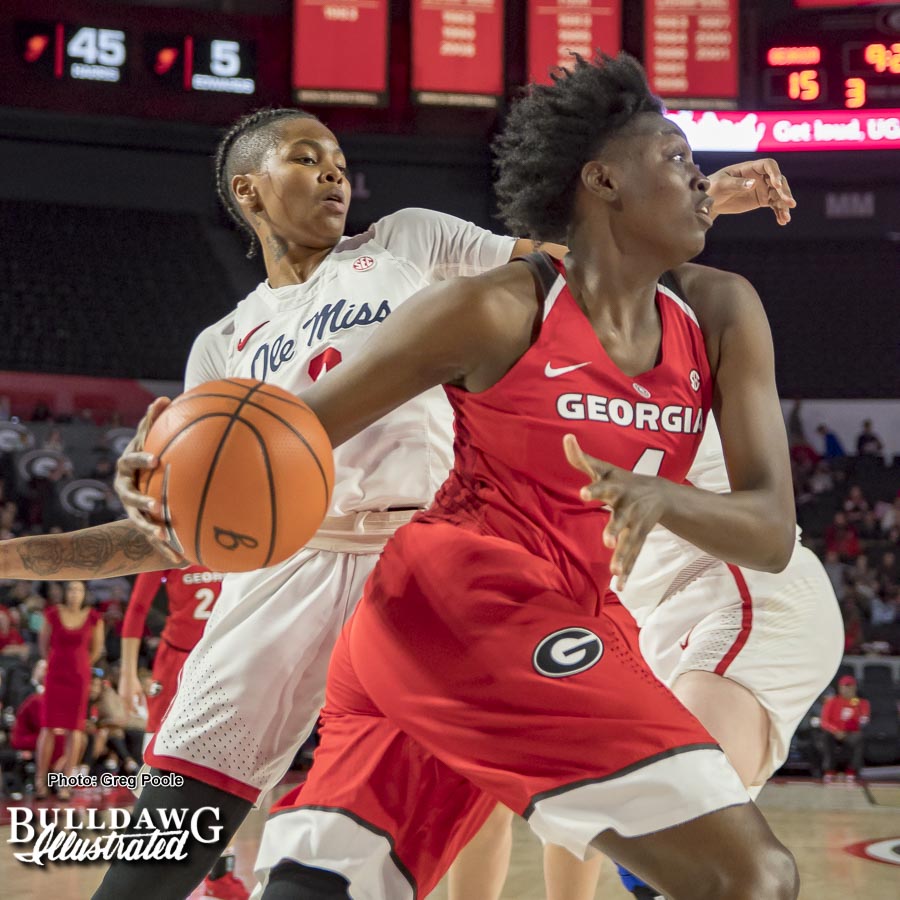 Caliya Robinson – Georgia vs. Ole Miss – February 4, 2018