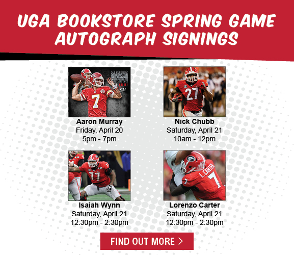 G-Day 2018 Autographs at the UGA Bookstore